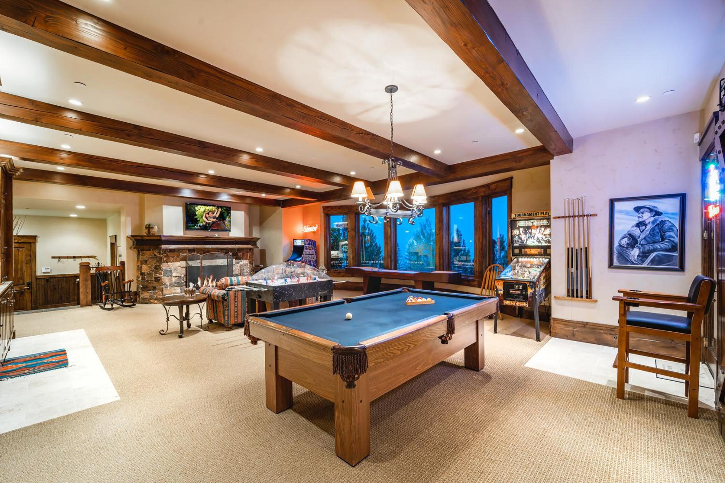 8 Bedroom Deer Valley Masterpiece with endless views. Theater hot tub game room ski-inout view 5