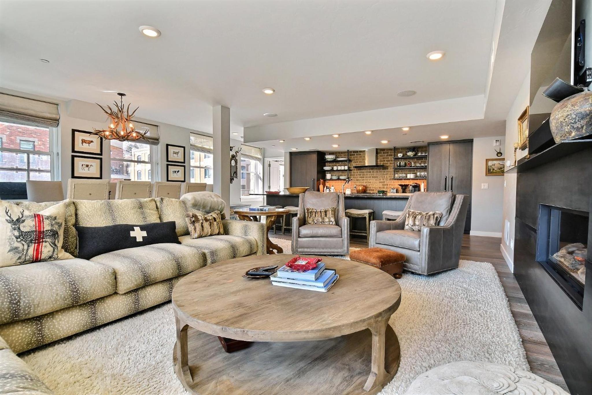 Contemporary Custom Condo Paired with the Best Location in the Center of Main Street. Walk to Ski. view 2