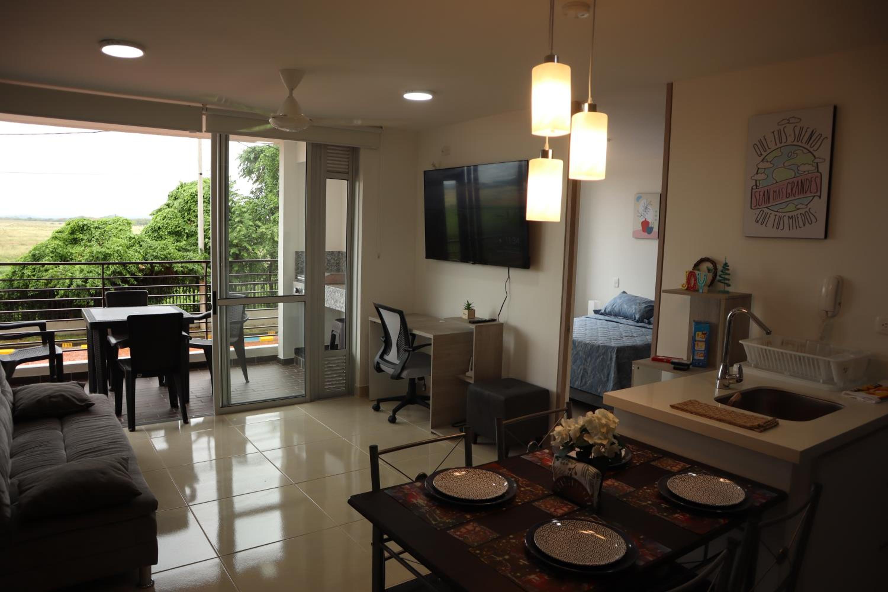 Condo La Aldea 2 Hab. Vista Única. Muy Tranquilo