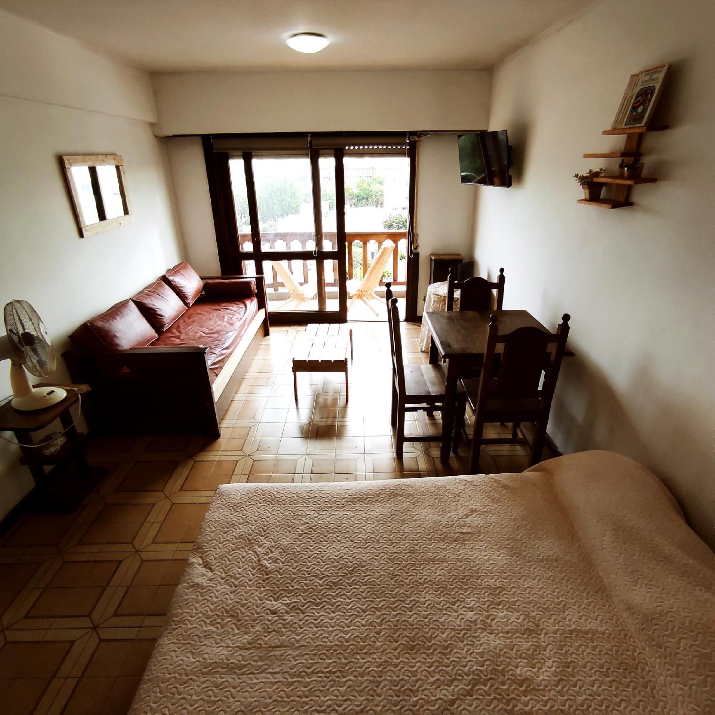 Departamento Espectacular 4 personas monoambiente con balcón. WIFI, EQUIPADO TV, Balcón, Gran vista