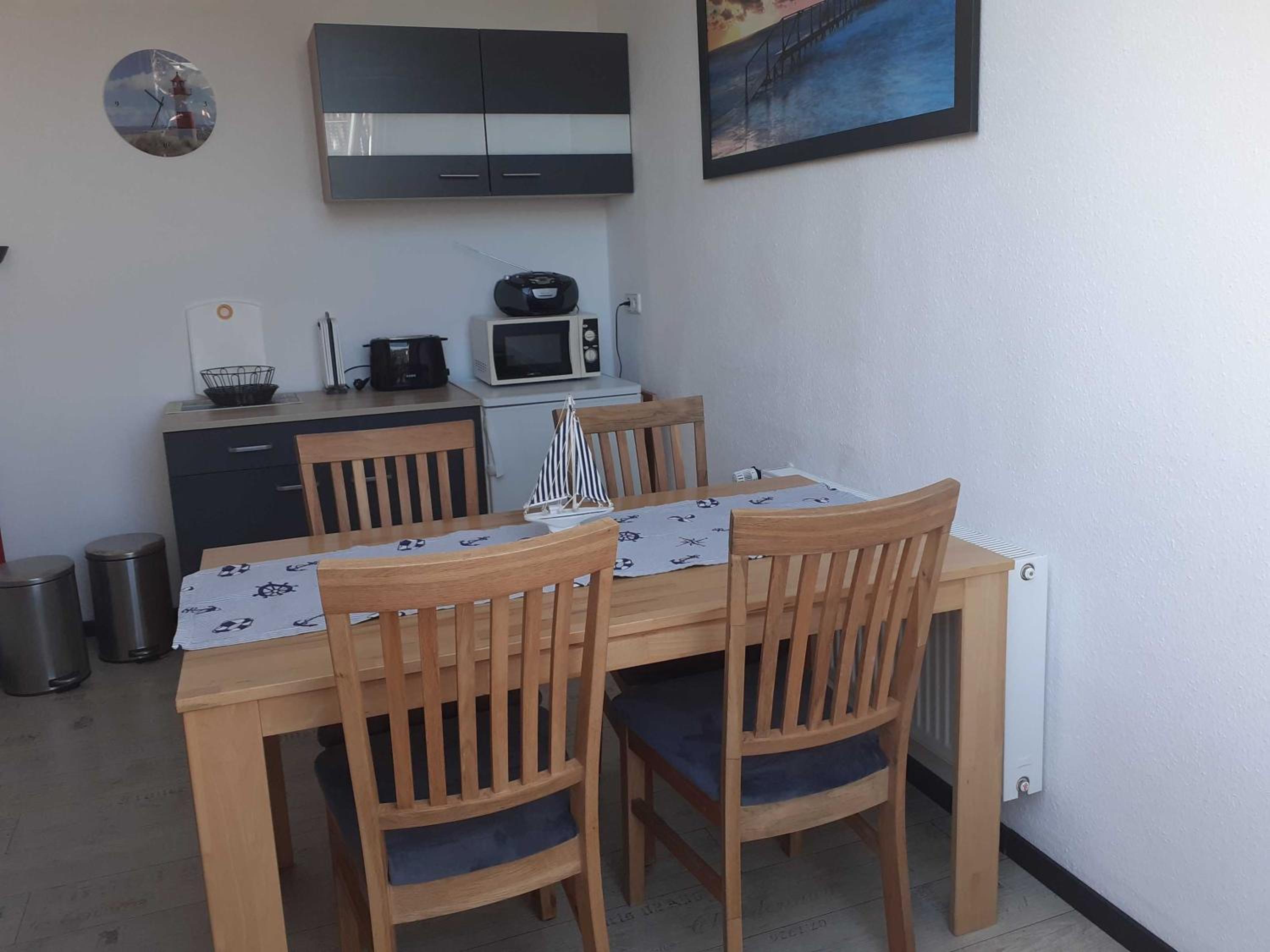 Helle Balkonwohnung Spiekeroog
