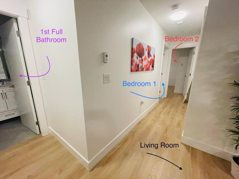 New 2BR Garden Suite,2Bath,AC,EV,Parkin,WIFI,Netfl