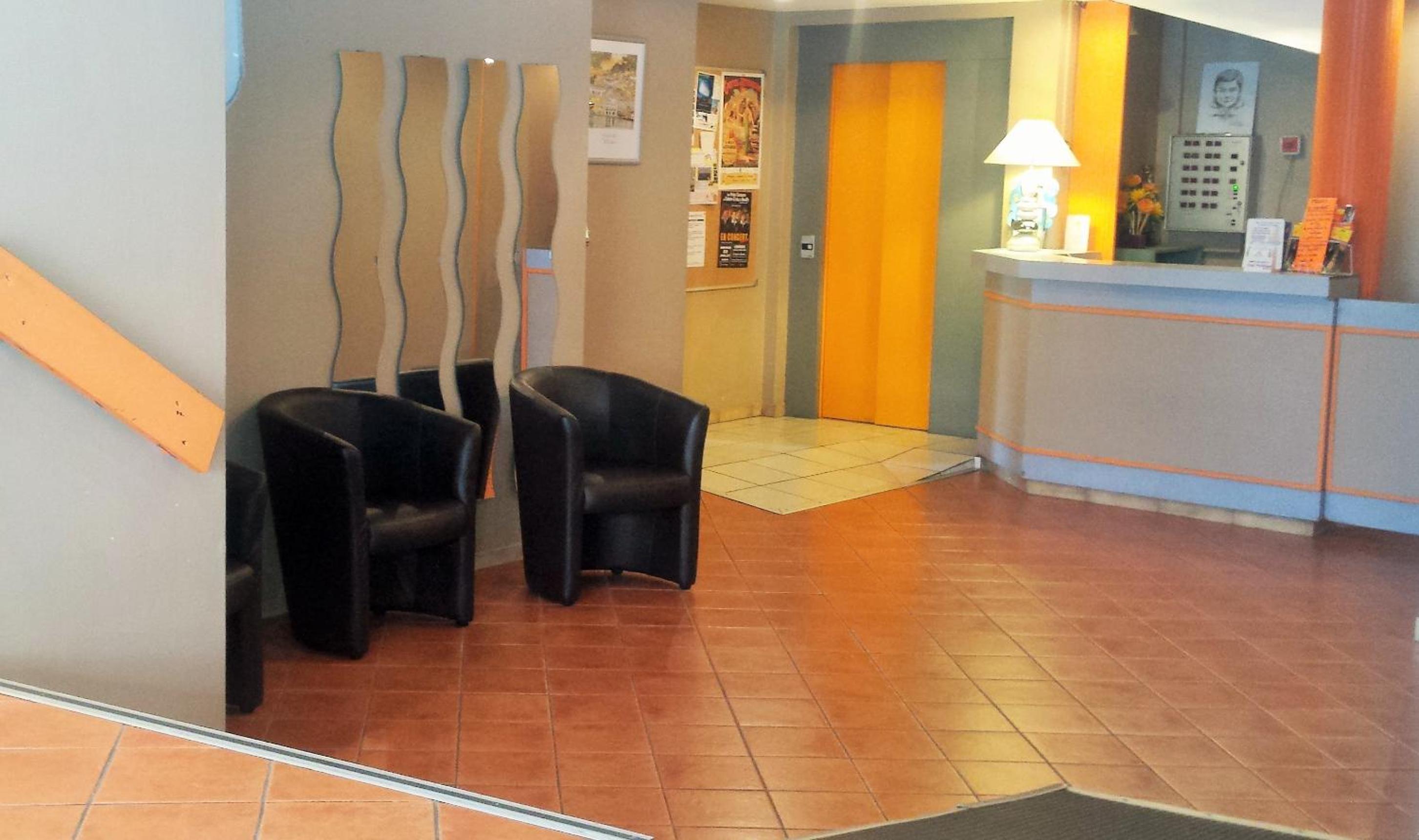 hotel reception