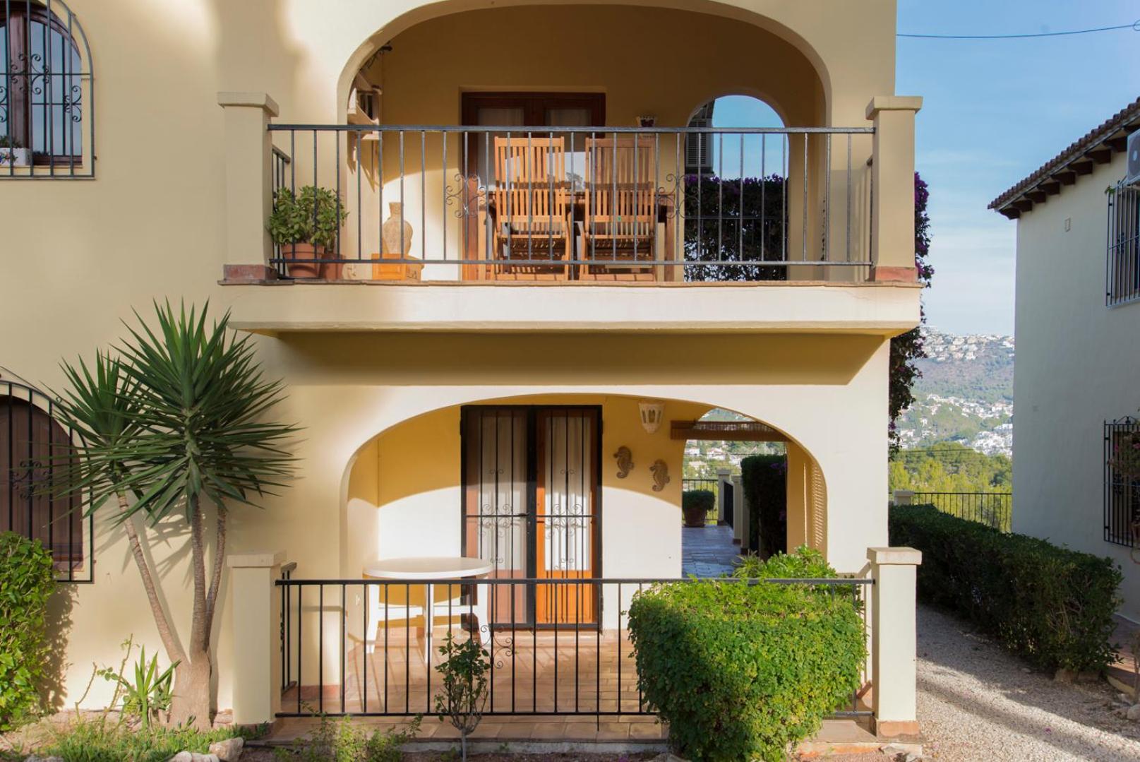 Apartamento en moraira con piscina