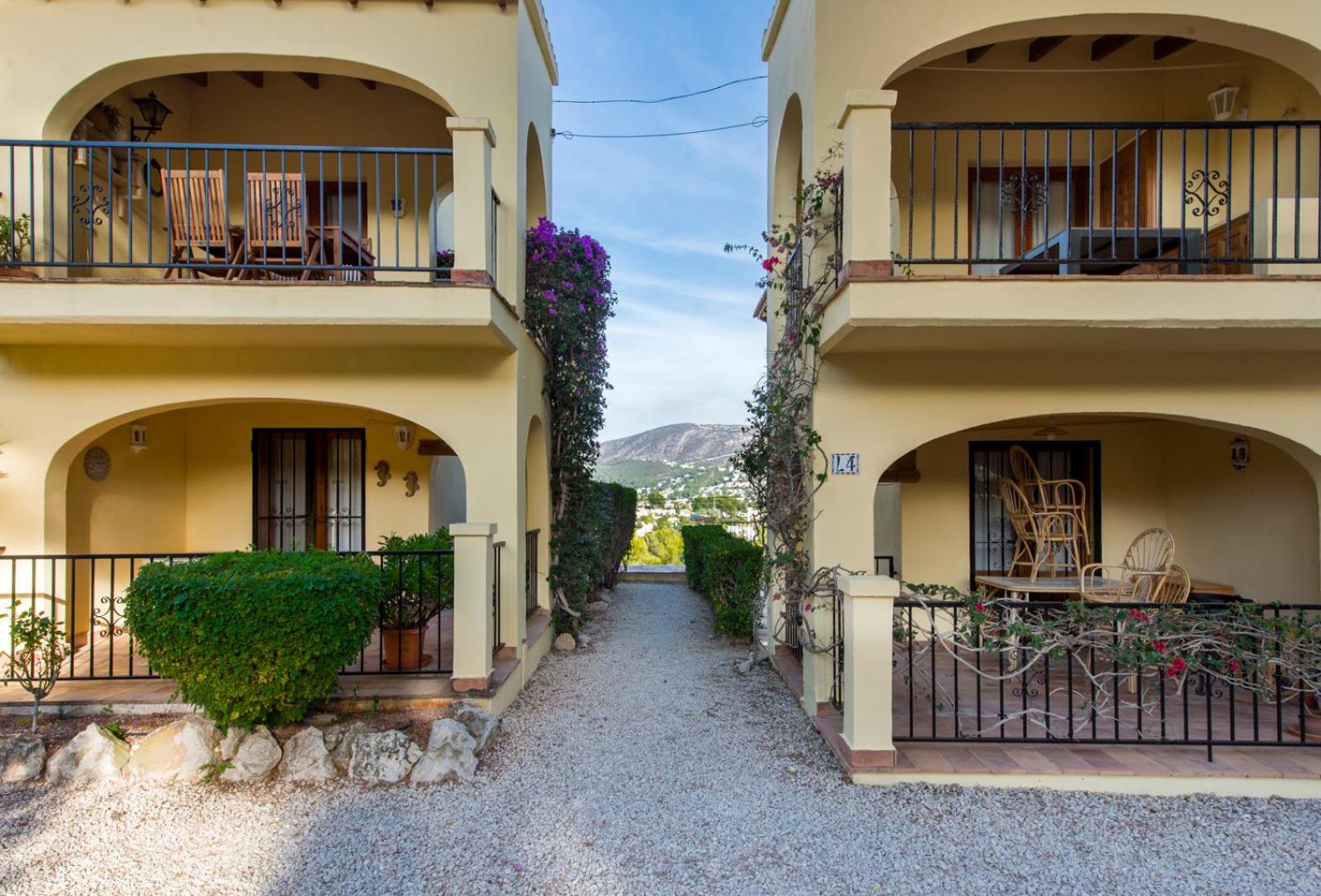 Apartamento en moraira con piscina
