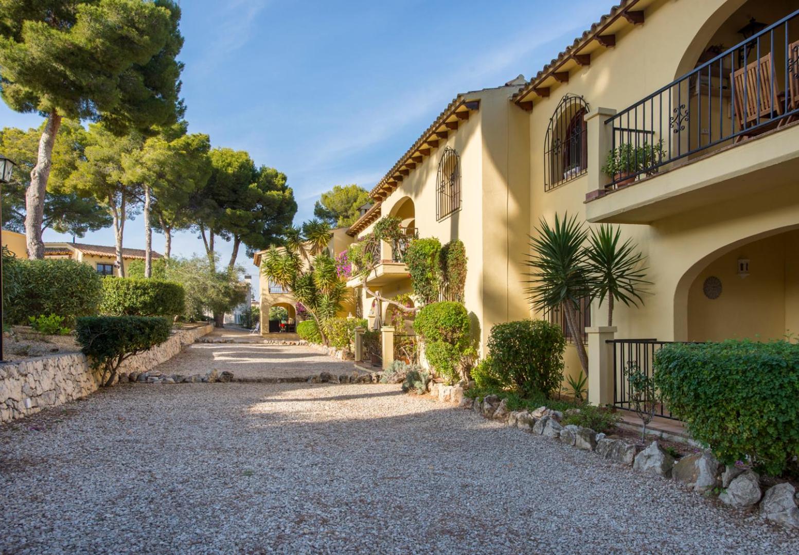 Apartamento en moraira con piscina