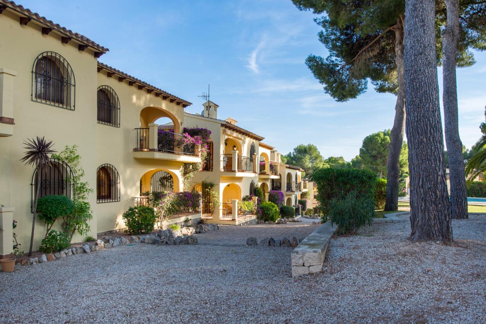 Apartamento en moraira con piscina