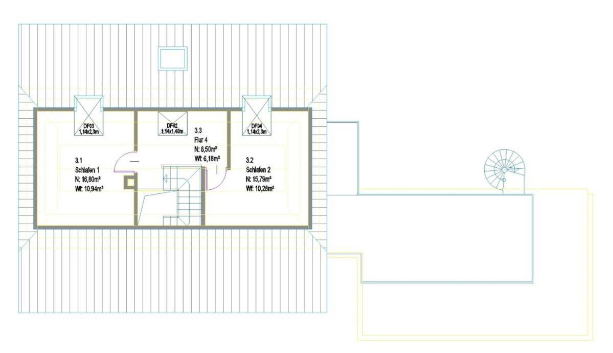 FH Magnolia fuer 12 Pers. mit Terrasse + Dachterasse