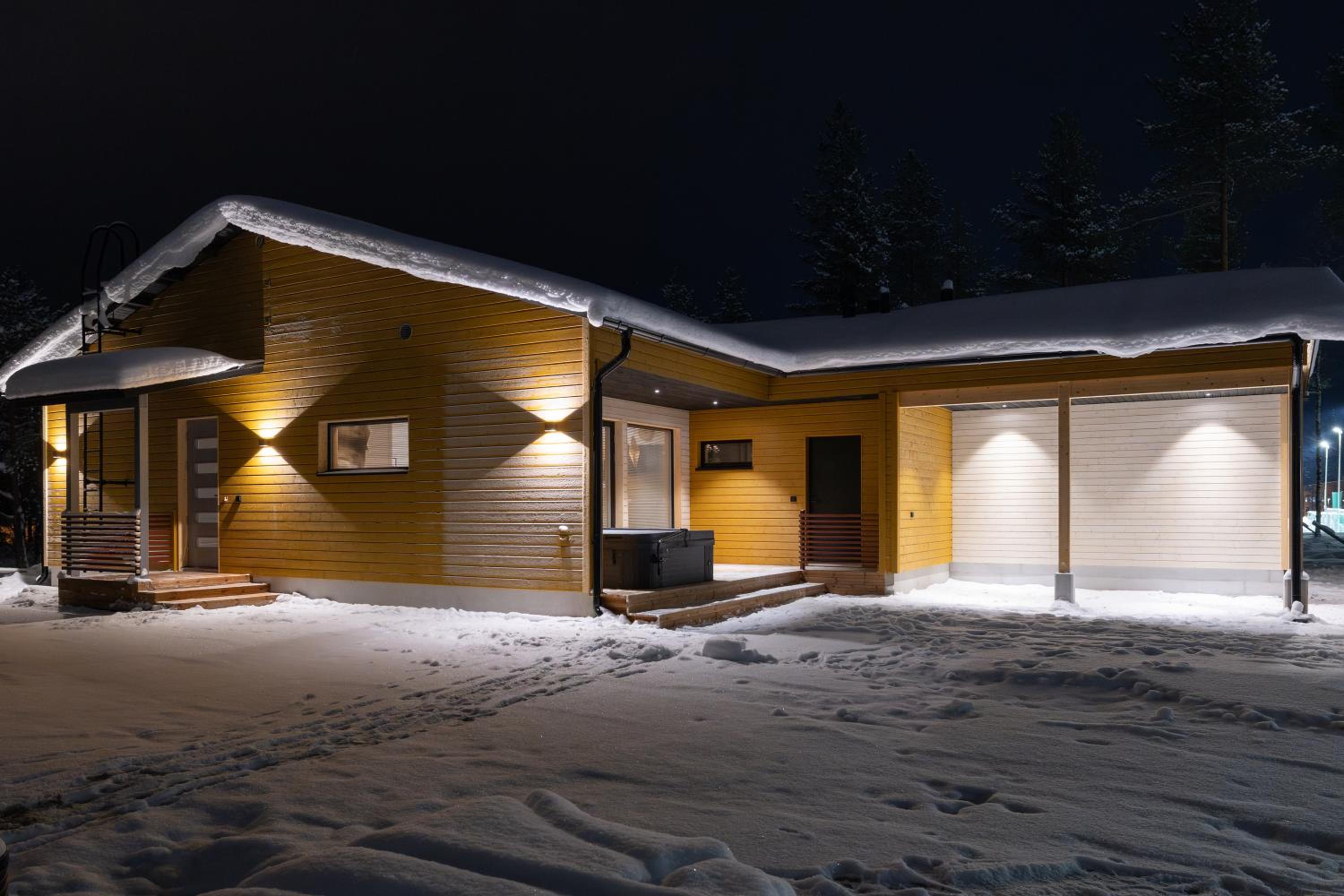 Premium Lapland Villa with jaguzzi