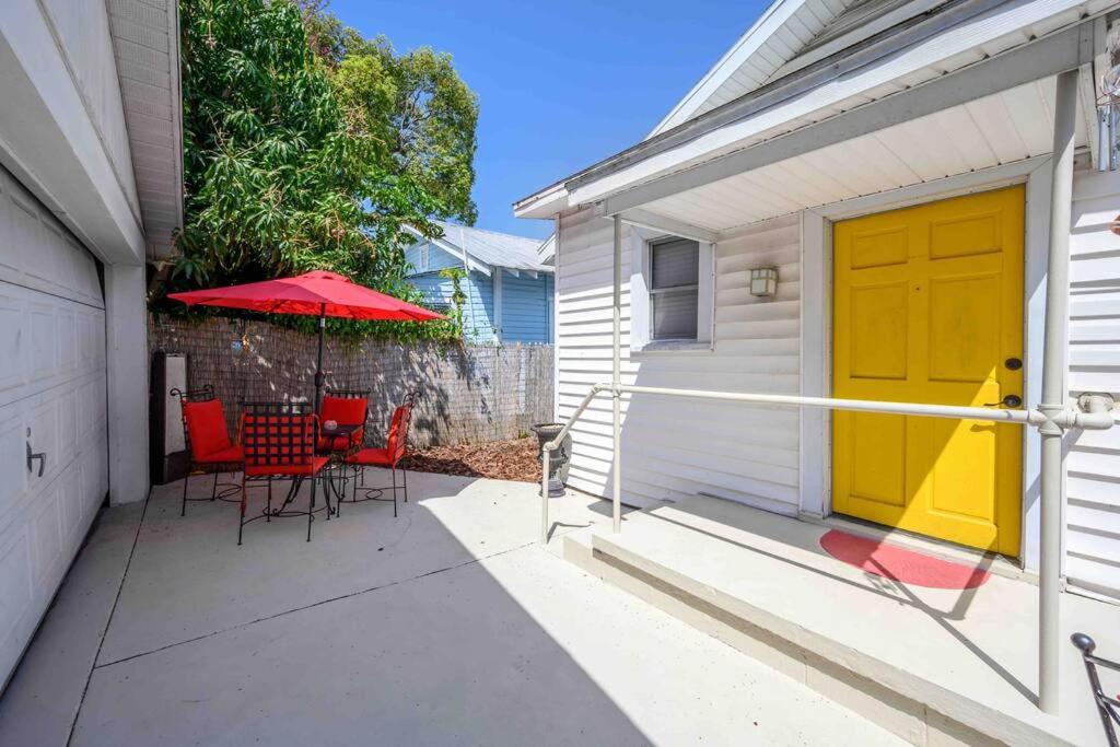 No Ho yellow door bungalow