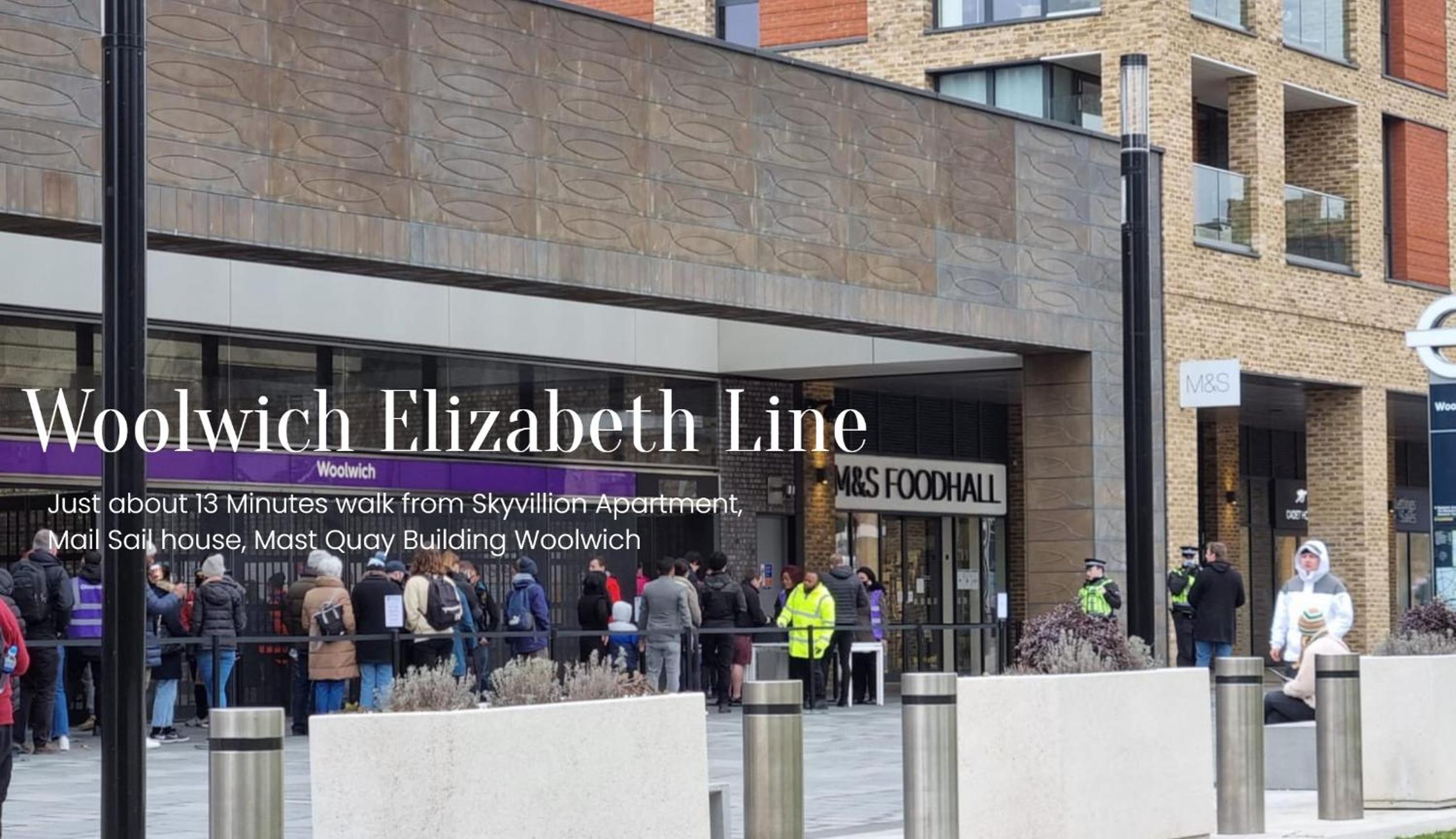 Skyvillion - London River Thames Top Floor Apartments by Woolwich Ferry, Mins to London ExCel, O2 Arena , London City Airport with Parking