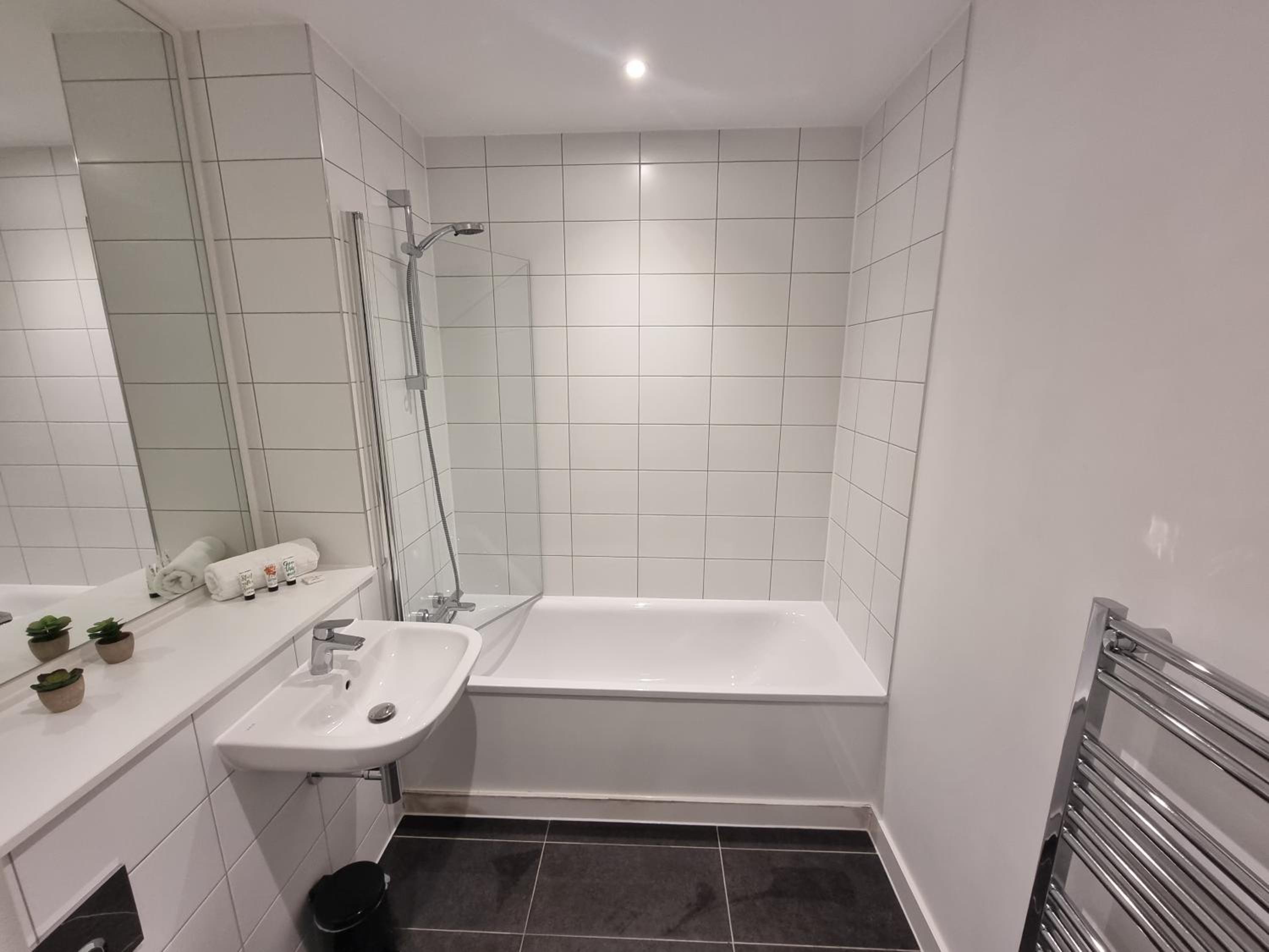 Trafford Suite Modern 1 bed with cinema room view 3
