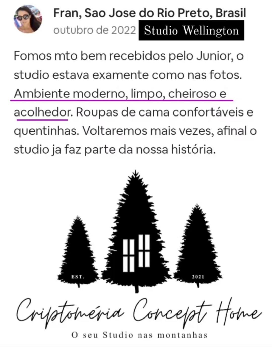 Criptoméria Concept Home - O seu Studio nas Montanhas.