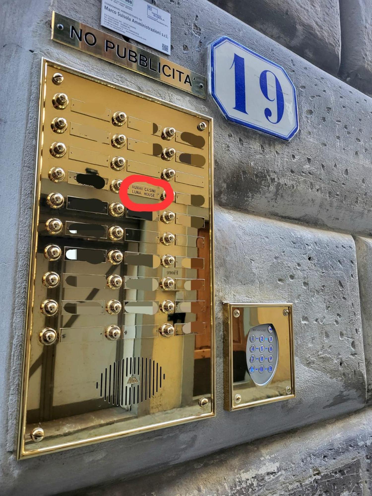 Appartamento centro storico Firenze, Luna House