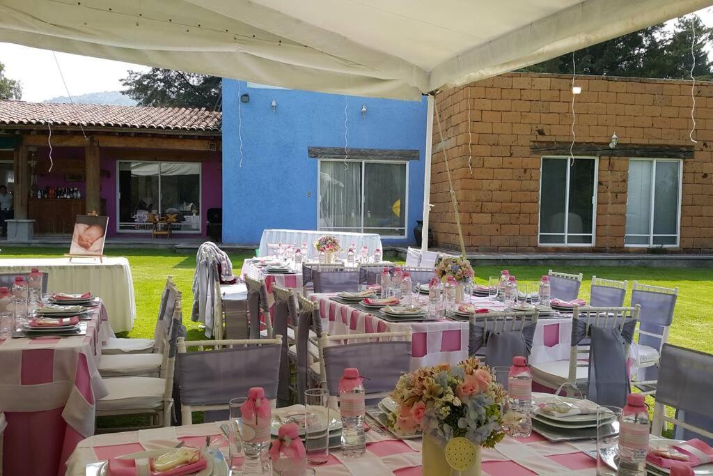 Country house with 2,500m of garden and playground view 4
