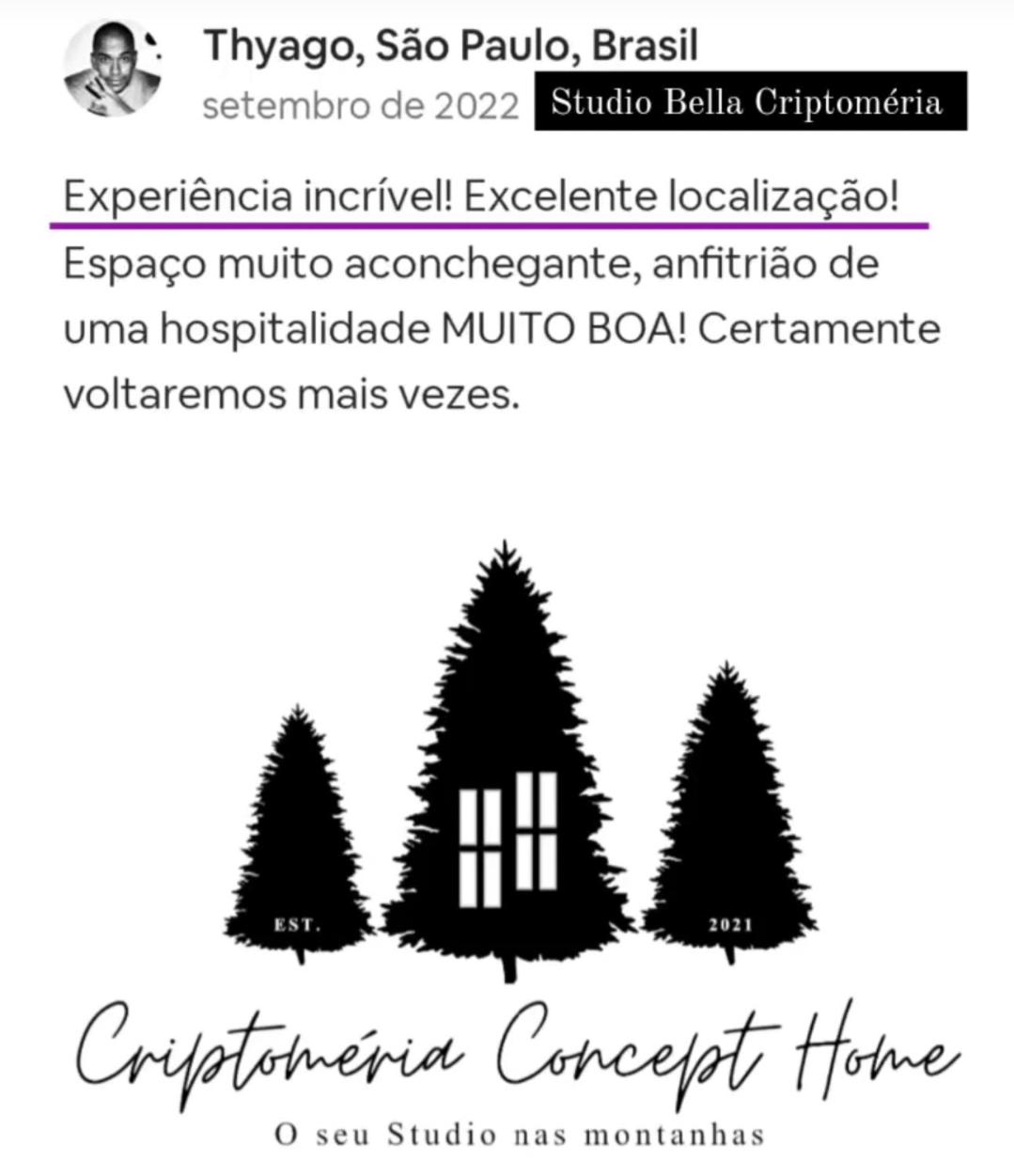 Criptoméria Concept Home - O seu Studio nas Montanhas.