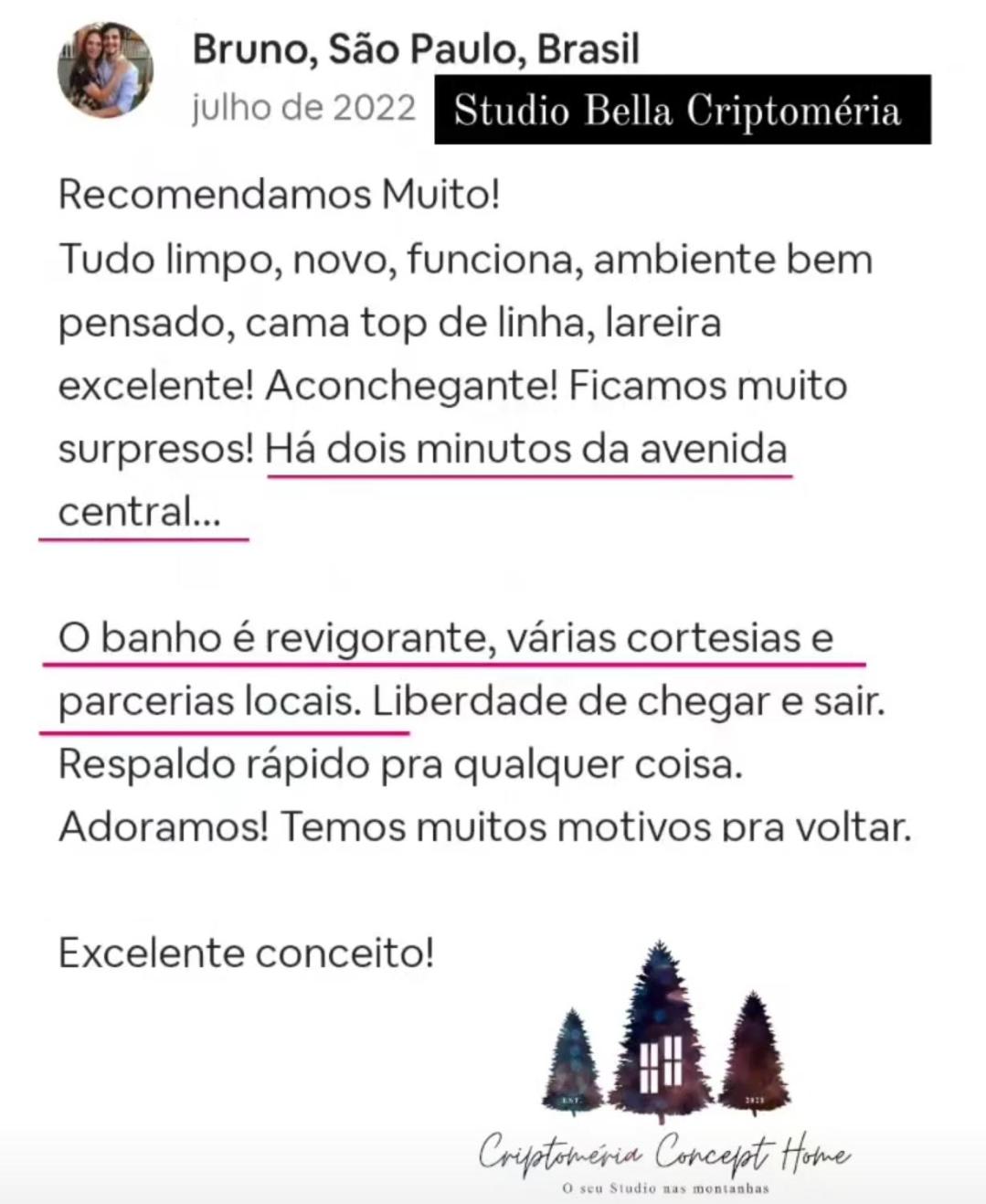 Criptoméria Concept Home - O seu Studio nas Montanhas.