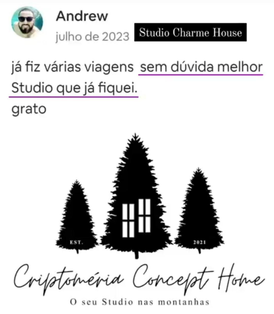 Criptoméria Concept Home - O seu Studio nas Montanhas.