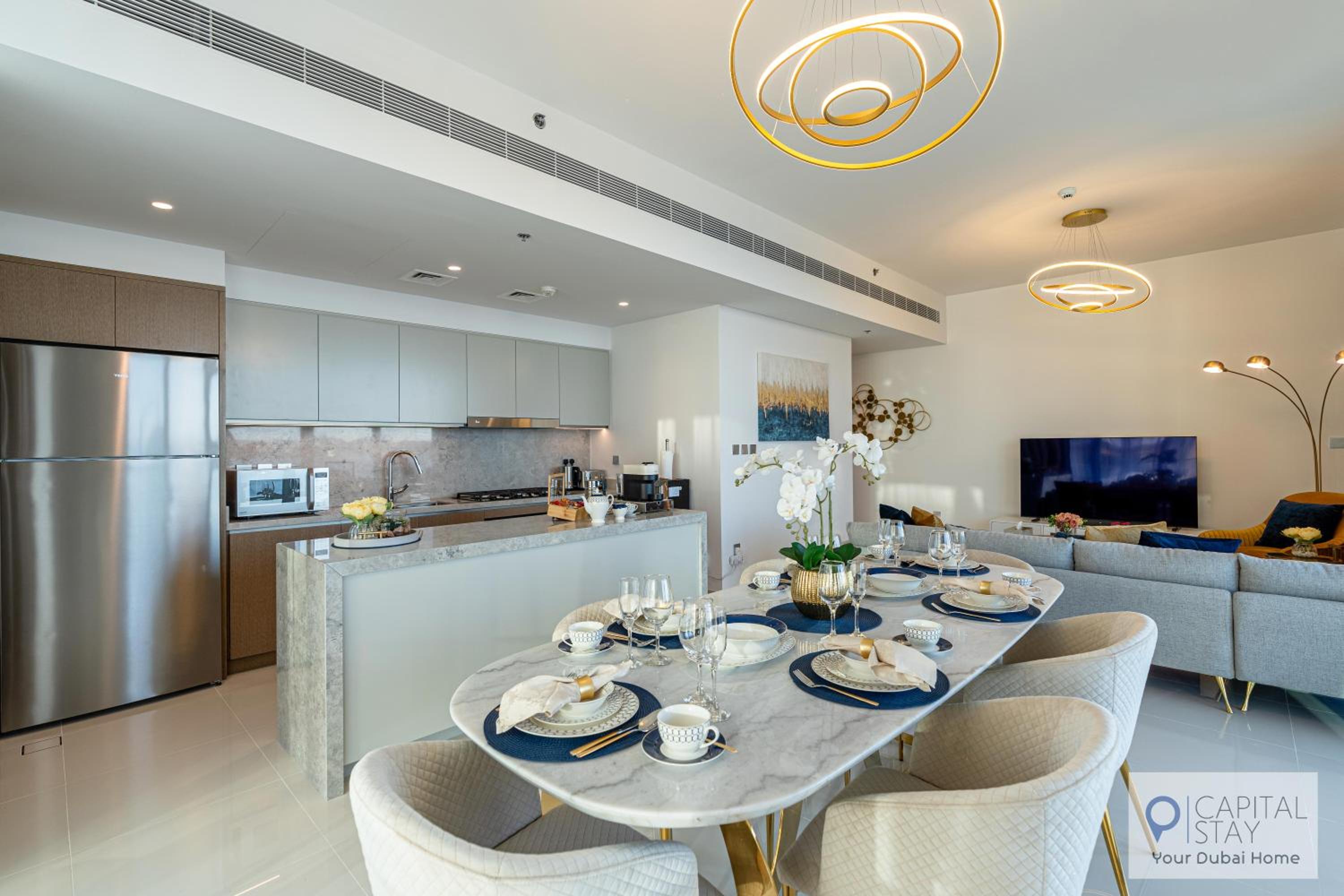 Capital Stay - 4 Bed Apt in Beachfront Palm Jumeriah