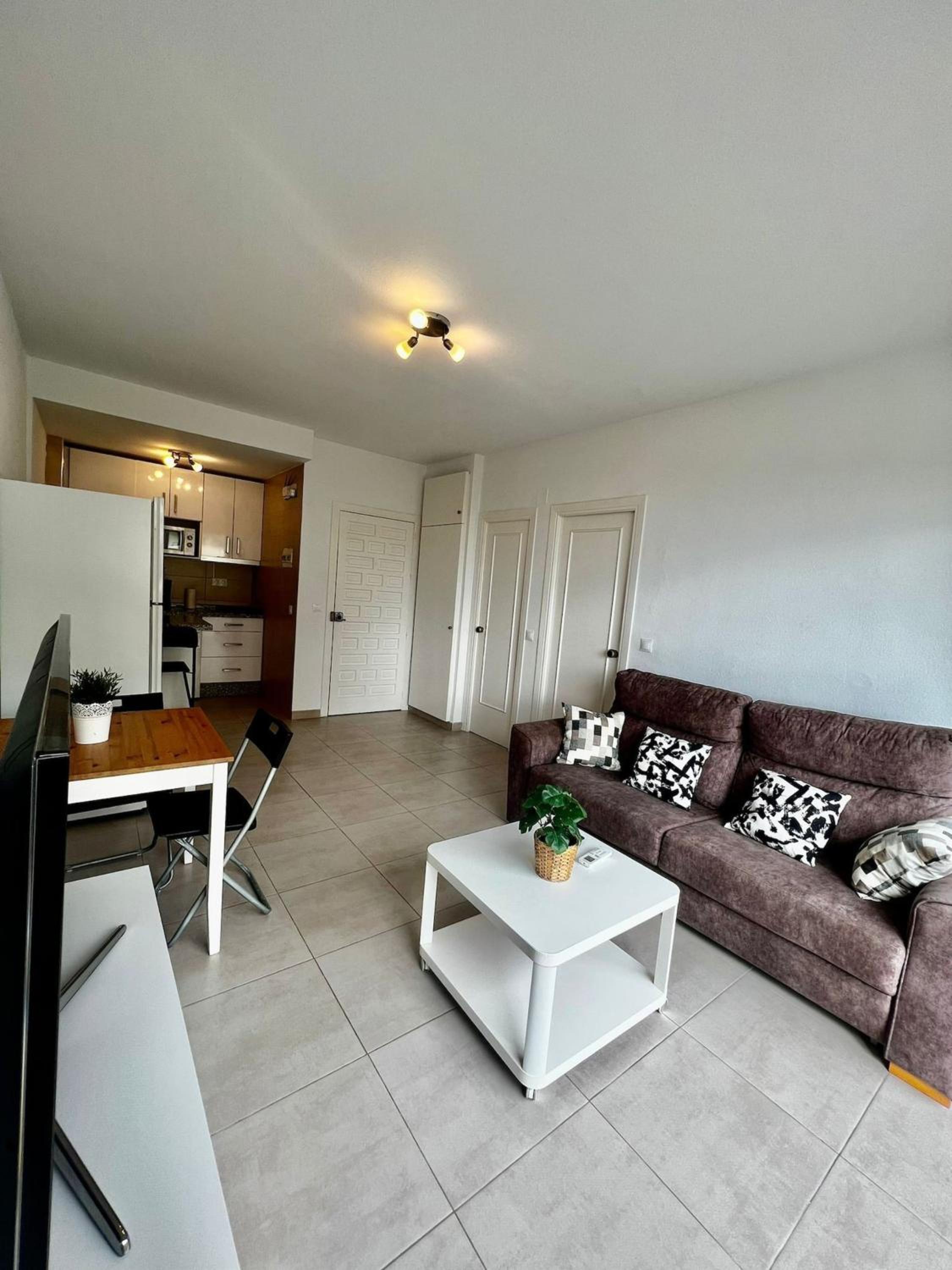 Benalbeach Apartment with Sea & Garden View