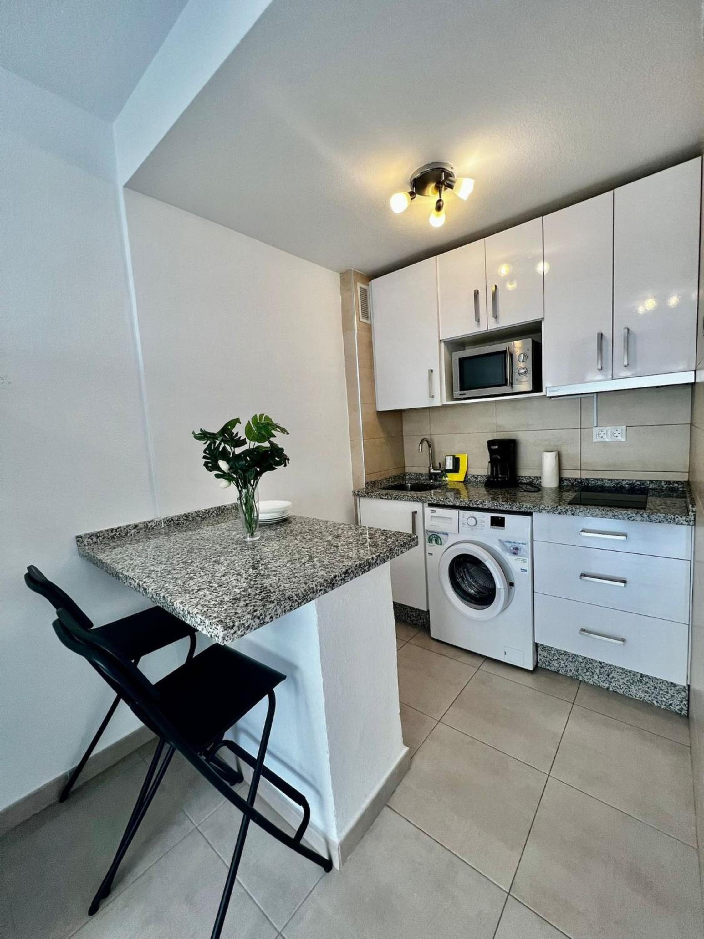 Benalbeach Apartment with Sea & Garden View