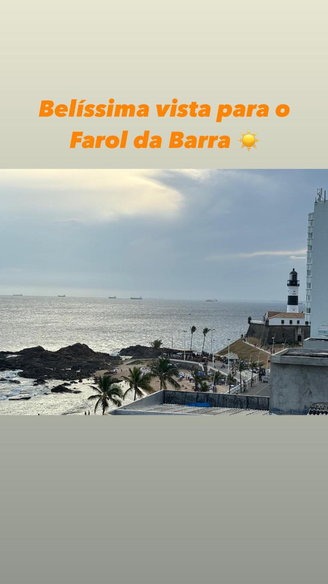 Belíssimo apartamento vista mar na Barra. Diretamente no circuito do Carnaval - Em frente a praia