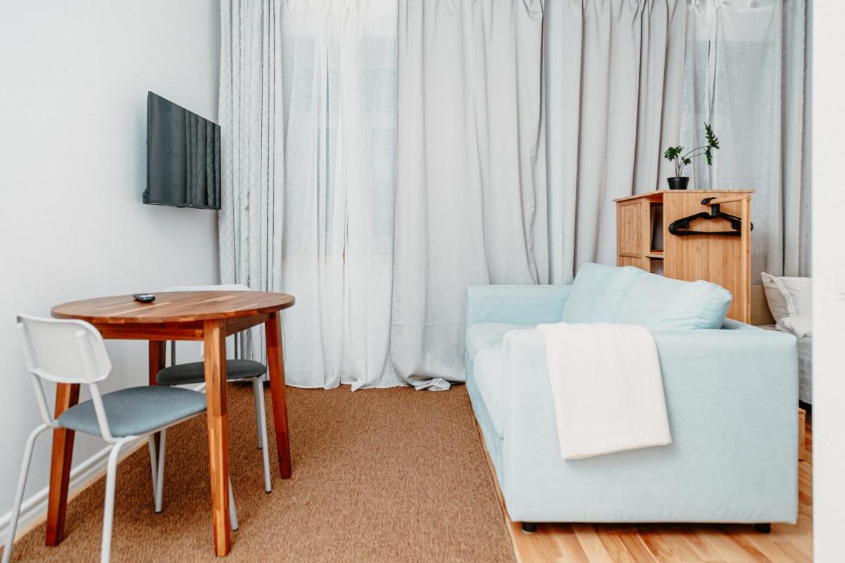 Peaceful Studio in Riga - Parking & Netflix view 4