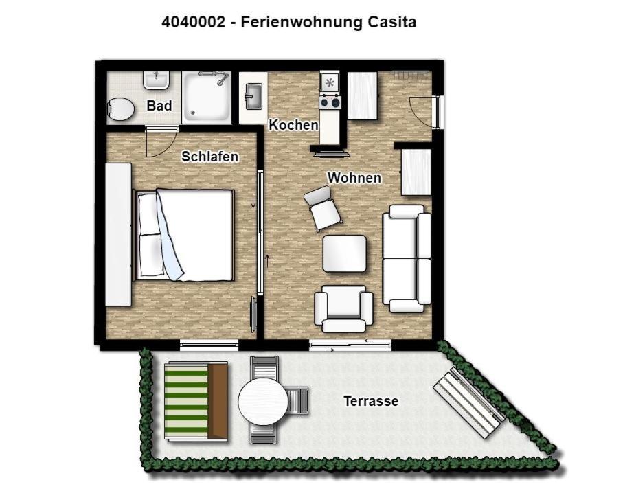Haus Rheiderland Ferienwohnung Casita