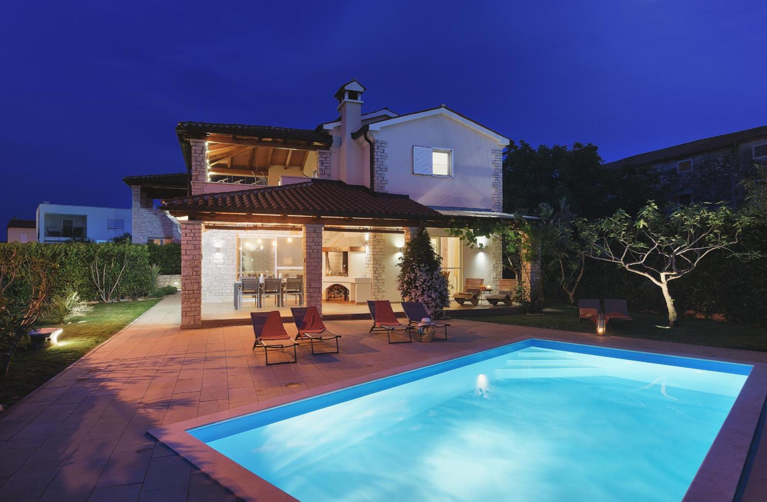 Villa Sunset with sea view for 6 persons near Novigrad view 2