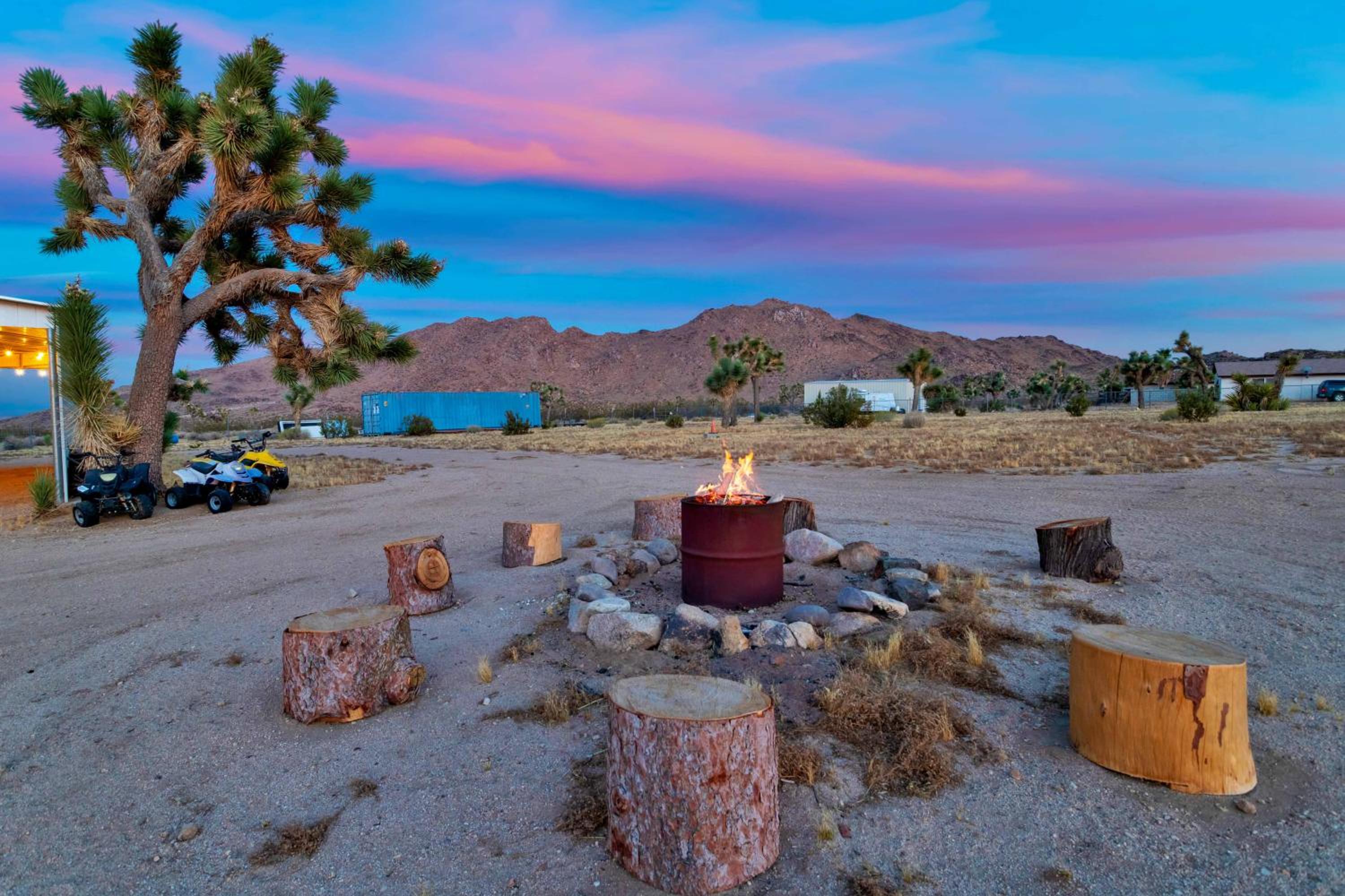 Joshua Tree Villa with Pool & Hot Tub - 20 Acres, Game Room, Near National Park