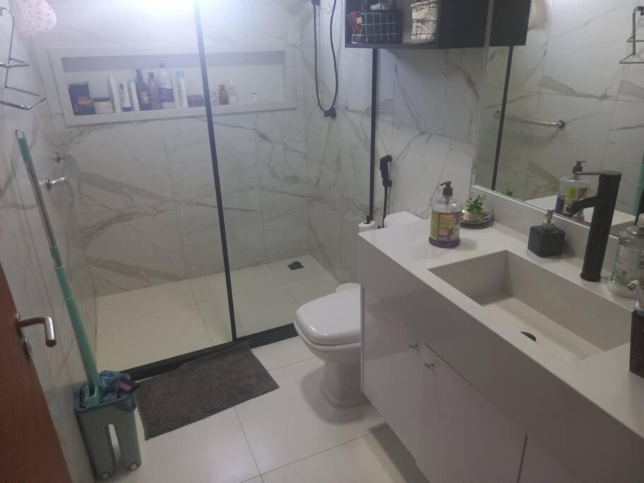 Apart Verdemar II - Confort 3 quartos com vista mar para até 8 pessoas
