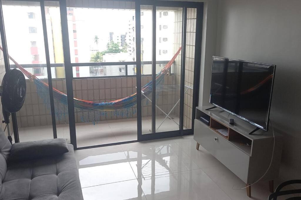 Apart Verdemar II - Confort 3 quartos com vista mar para até 8 pessoas