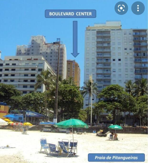 kitnet Guarujá pitangueiras boulevard