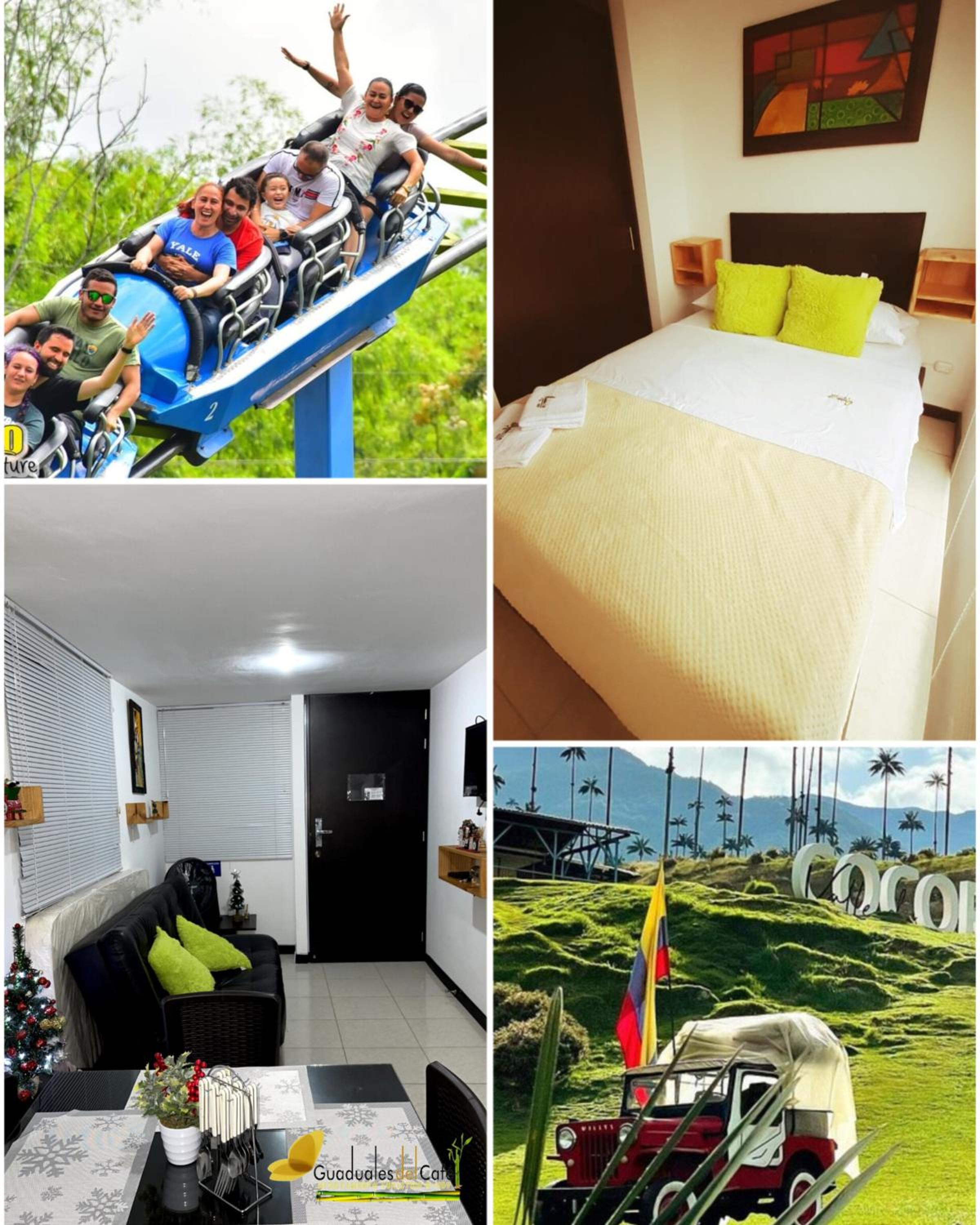 Apartamento turistico cerca al parque del café en Montenegro Quindío