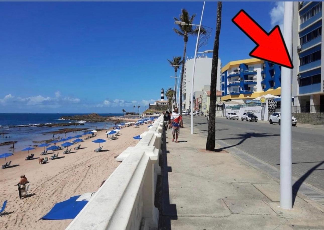 Belíssimo apartamento vista mar na Barra. Diretamente no circuito do Carnaval - Em frente a praia