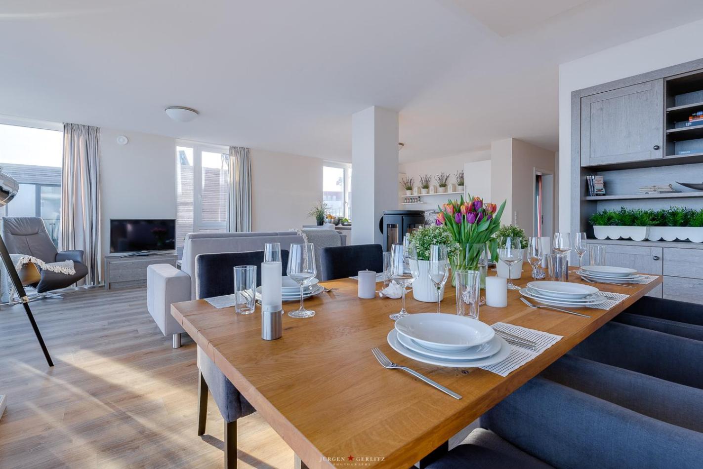 Apartment Upper Deck en Olpenitz — dining