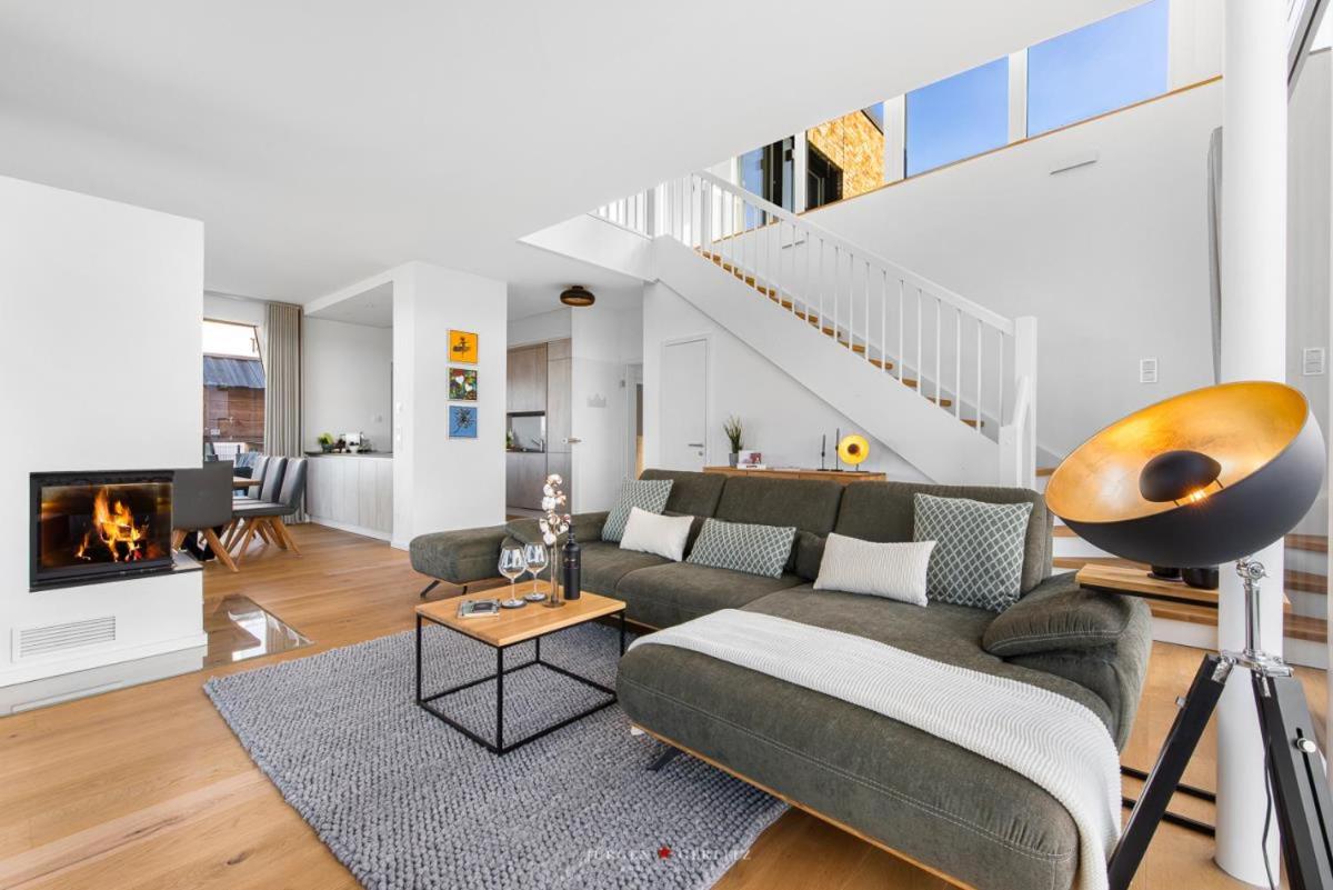 Villa King Erste Lage, Dachterrasse, Meerblick, Carport, Kamin, Sauna, Terrasse, Aussenrolllaeden