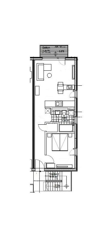 Santiano Flat- Balkon, Blick auf den Hafen