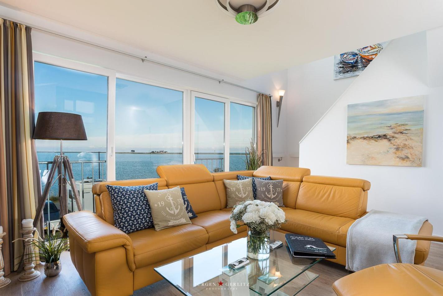 Ferienwohnung Quarterdeck en Olpenitz — lounge