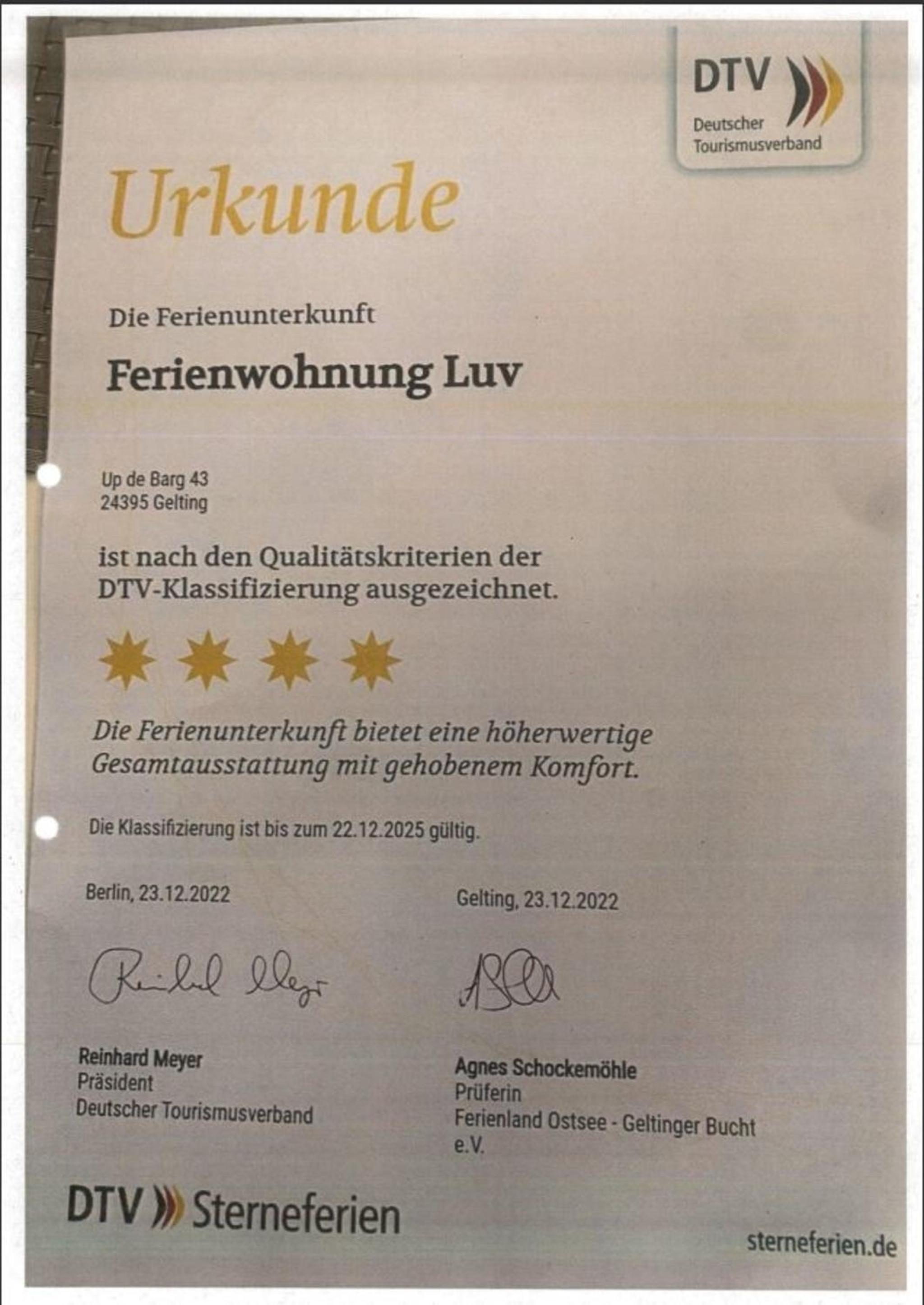 Ferienwohnung Luv