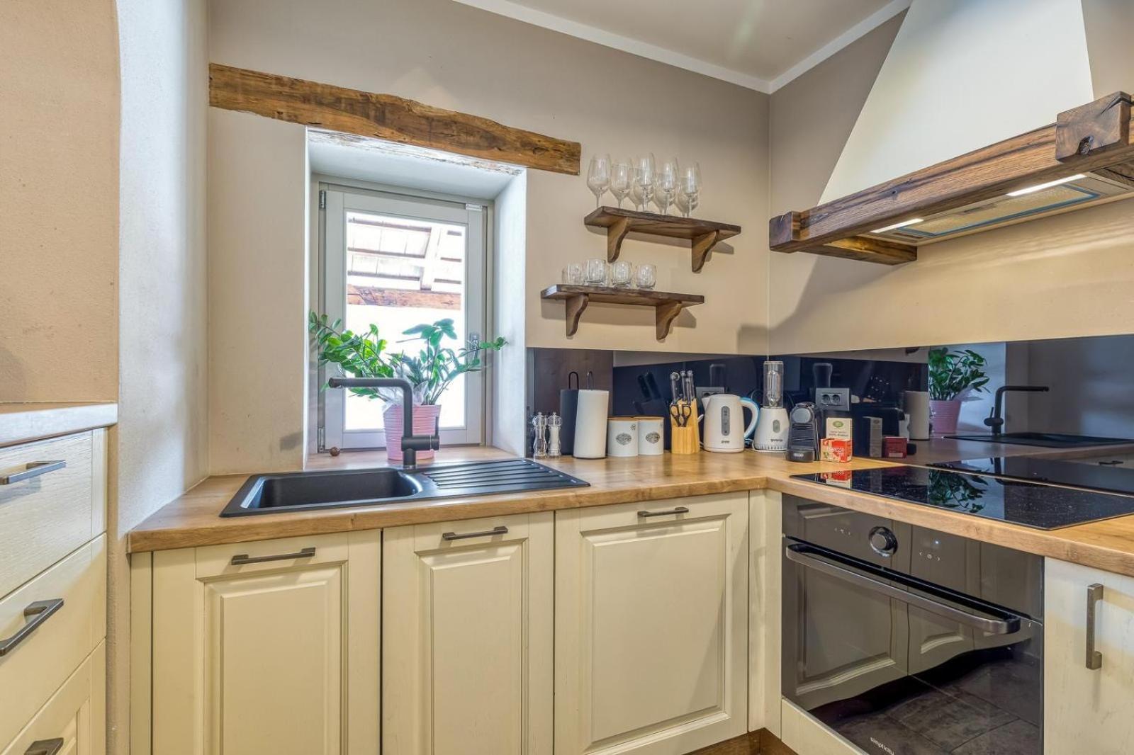 Rustic villa Kata with outdoor pool in Sveti Lovrec
