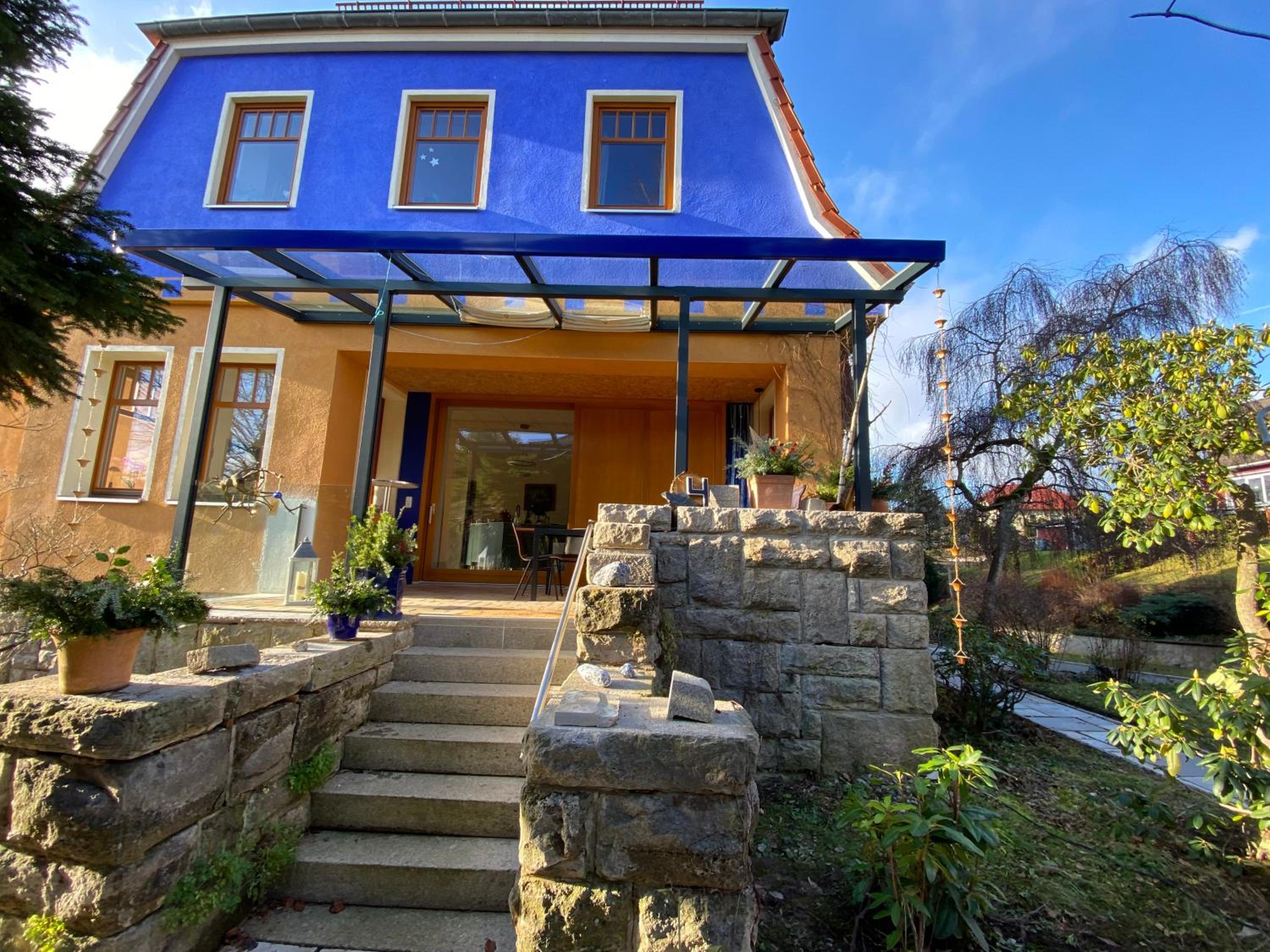 Ferienwohnung Blaues Haus