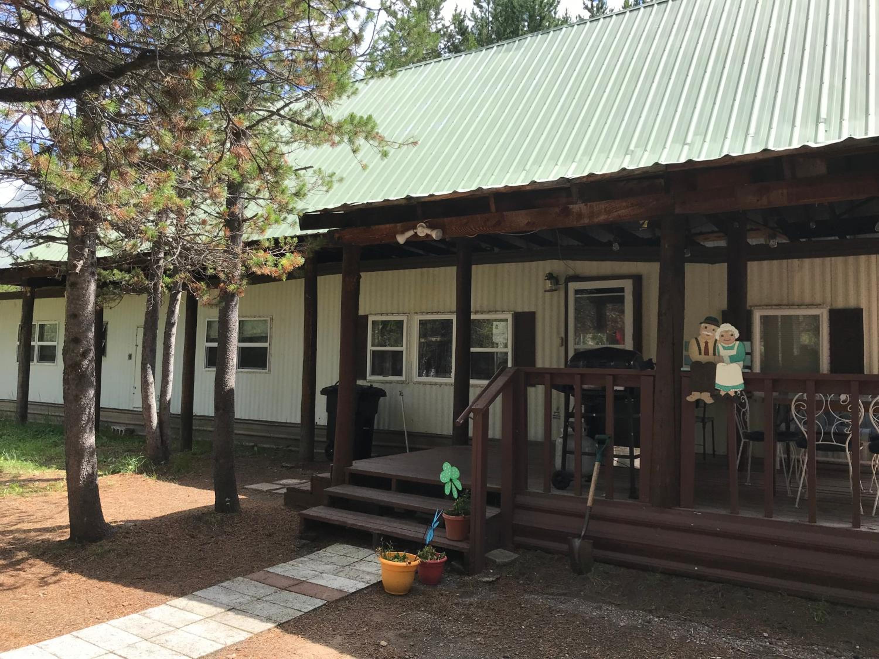 Grandma's Home in the Woods. Yellowstone view 2