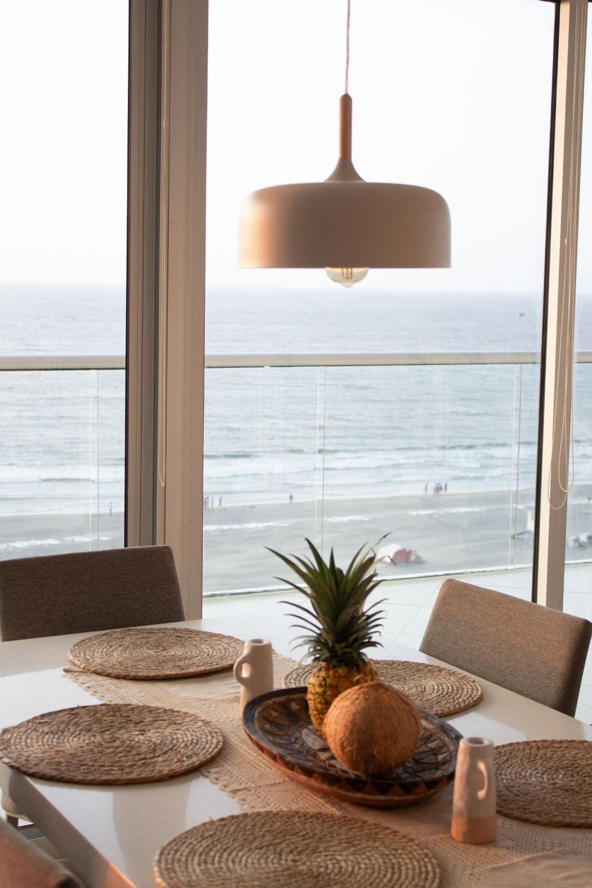 Oceanfront condominium with direct access to the beach.
