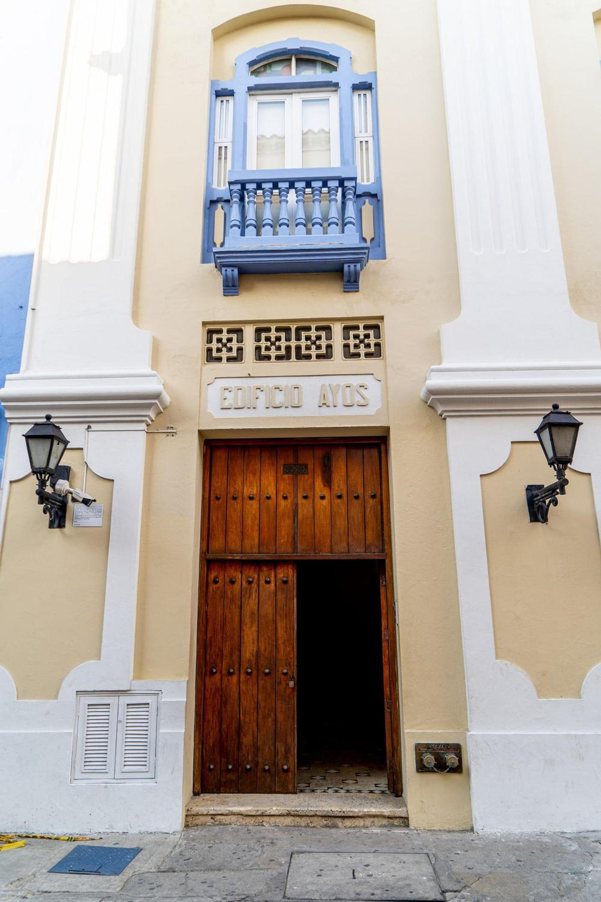 Ayos building located within the walled city.