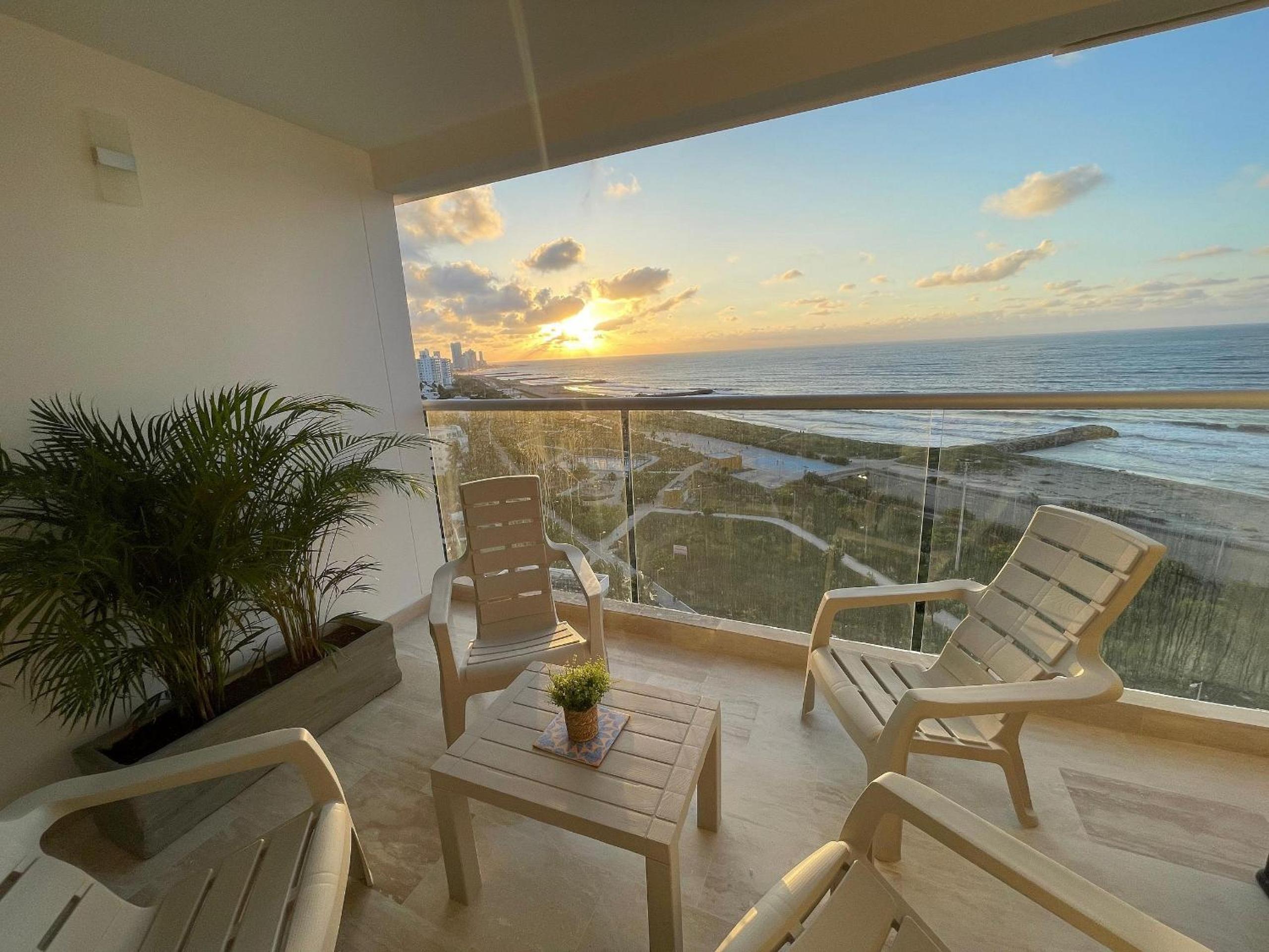 New exclusive beachfront condo