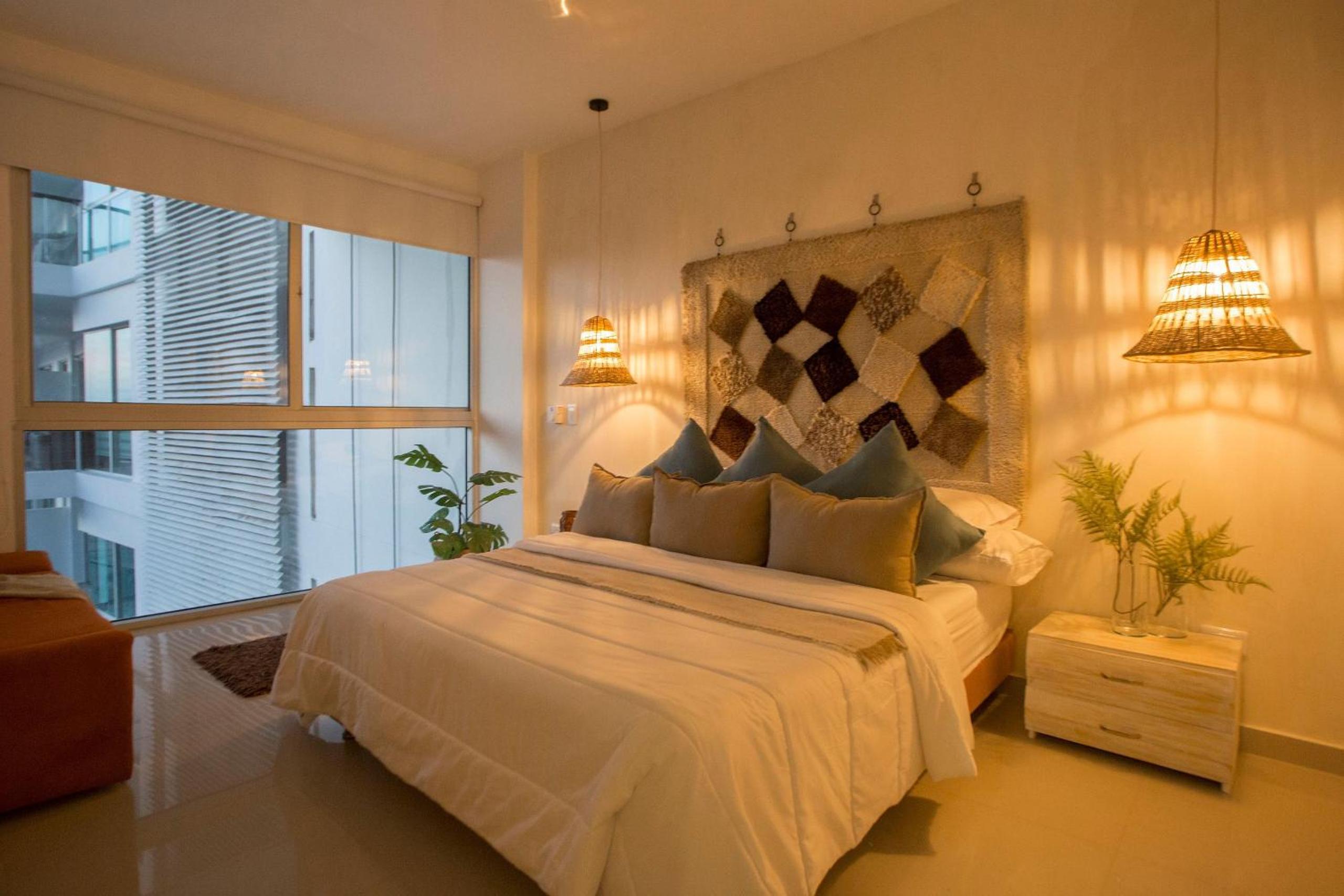 Oceanfront condominium with direct access to the beach.