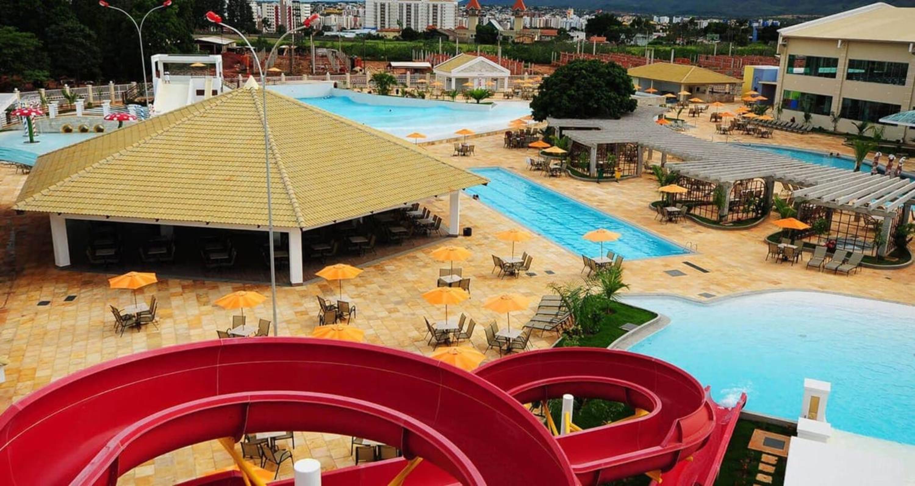 Caldas Novas - Lacqua diRoma - Apto para até 5 pessoas - piscinas 24 horas - Oficial