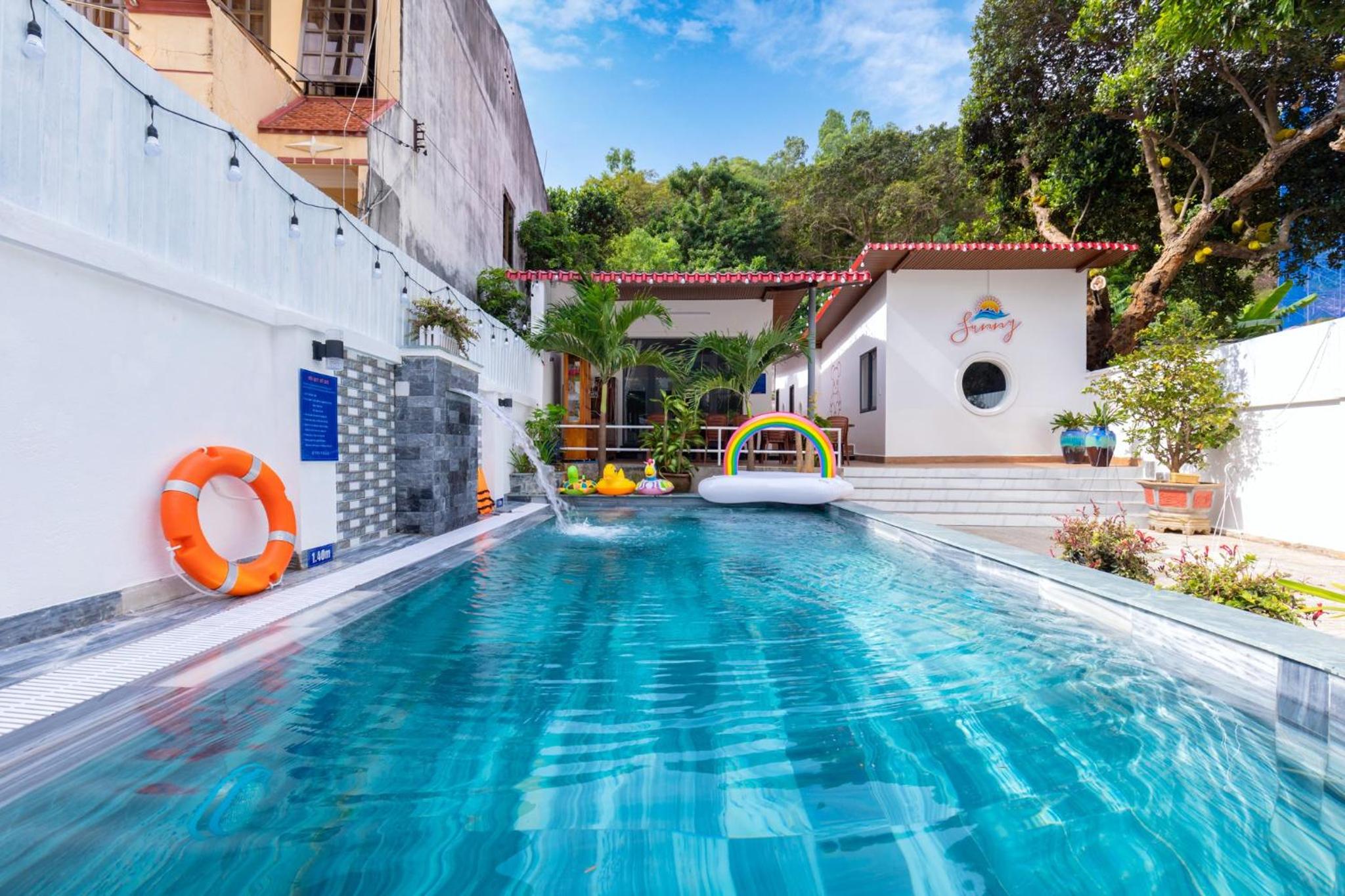 Sunnny Villa Hồ Bơi Sân Vườn Gần Biển - Sân 3 ôTô- Full Giải Trí Free Bida - Karaoke