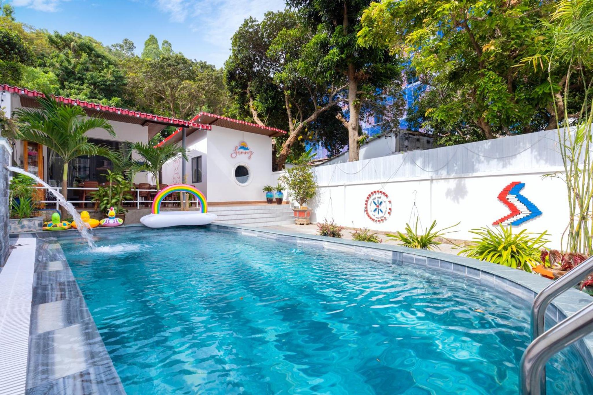 Sunnny Villa Hồ Bơi Sân Vườn Gần Biển - Sân 3 ôTô- Full Giải Trí Free Bida - Karaoke